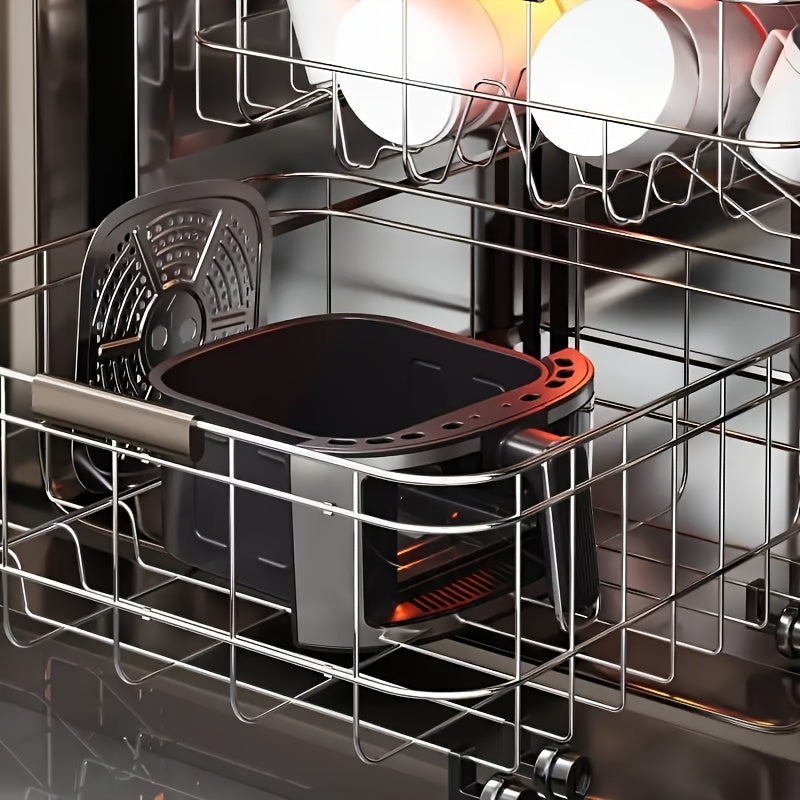 Fritoză cu Aer Cald (Air Fryer) de 6 Litri: Multifuncțională, Inteligentă și Digitală