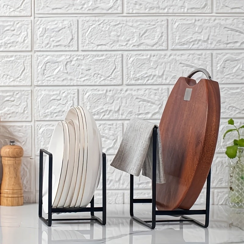 Suport Organizare Farfurii pentru Sertar – Rack de Depozitare pentru Dulap, Uscare și Organizare, Ideal pentru Bucătărie și Rulote (RV)