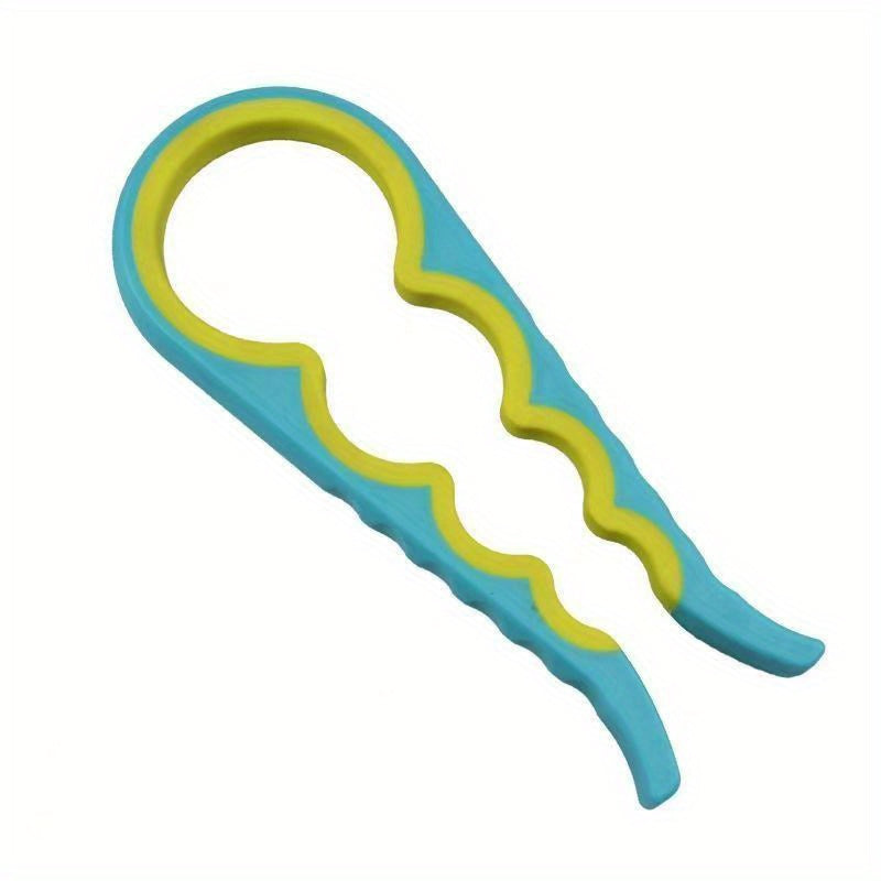 Deschizător Borcane & Conserve 4 în 1 - Ergonomic, Ușor de Utilizat pentru Vârstnici și Mâini Slăbite